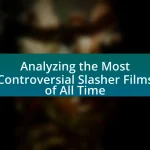 Analyzing the Most Controversial Slasher Films of All Time