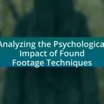 Analyzing the Psychological Impact of Found Footage Techniques