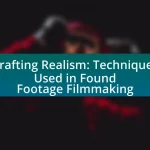 Crafting Realism: Techniques Used in Found Footage Filmmaking