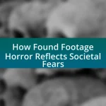 How Found Footage Horror Reflects Societal Fears