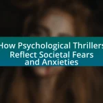 How Psychological Thrillers Reflect Societal Fears and Anxieties
