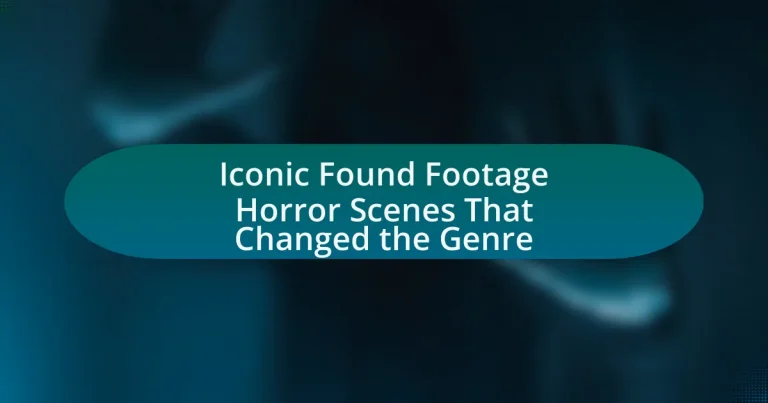Iconic Found Footage Horror Scenes That Changed the Genre