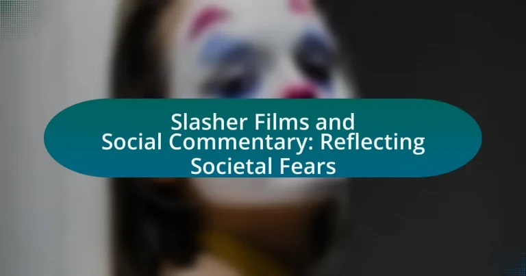 Slasher Films and Social Commentary: Reflecting Societal Fears