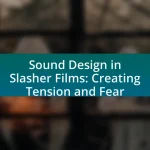 Sound Design in Slasher Films: Creating Tension and Fear