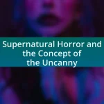 Supernatural Horror and the Concept of the Uncanny