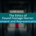 The Ethics of Found Footage Horror: Consent and Representation