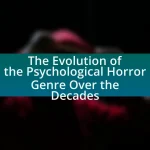 The Evolution of the Psychological Horror Genre Over the Decades