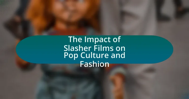 The Impact of Slasher Films on Pop Culture and Fashion