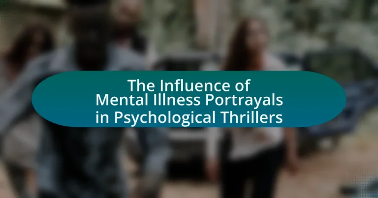 The Influence of Mental Illness Portrayals in Psychological Thrillers