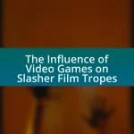 The Influence of Video Games on Slasher Film Tropes