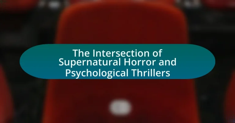 The Intersection of Supernatural Horror and Psychological Thrillers