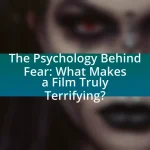 The Psychology Behind Fear: What Makes a Film Truly Terrifying?
