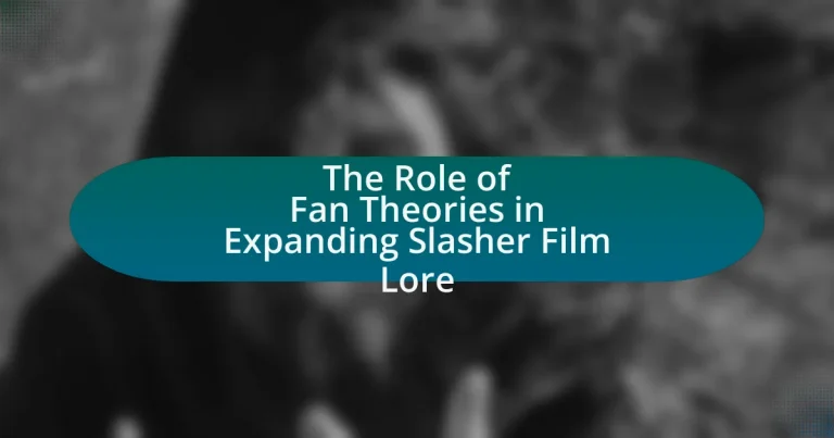 The Role of Fan Theories in Expanding Slasher Film Lore