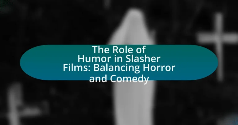 The Role of Humor in Slasher Films: Balancing Horror and Comedy