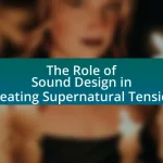 The Role of Sound Design in Creating Supernatural Tension