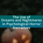 The Use of Dreams and Nightmares in Psychological Horror Narratives